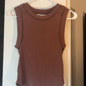 We the Free Metal Tank Top